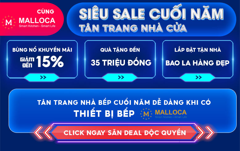 Khuyến Mãi Malloca - Quà Đến 35 Triệu