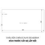 Chậu rửa chén Vision Manual Sink Ecalite ESD-8245HA