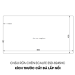 Chậu rửa chén Vision Manual Sink Ecalite ESD-8245HC