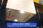 Máy hút mùi đảo Malloca CONCRETE K-400