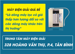 Máy lọc nước điện giải ion kiềm giá rẻ là gì? Có tốt không?