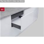 Ray Hộp Alto-S Giảm Chấn H80mm Hafele 552.35.365