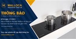 Thông báo đổi giá sản phẩm Malloca 2021