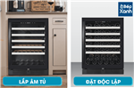 Tủ rượu độc lập hoặc âm tủ Malloca MWC-46BG