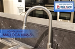 Vòi rửa chén nóng lạnh Malloca K046-S / Inox 304, có dây rút