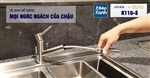 Vòi rửa chén nóng lạnh Malloca K110-S / Inox 304, có dây rút
