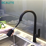 Vòi rửa chén nóng lạnh dây rút Pull-out Ecalite EF-K572B