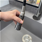 Vòi rửa chén nóng lạnh Pull-down Ecalite EF-K149G
