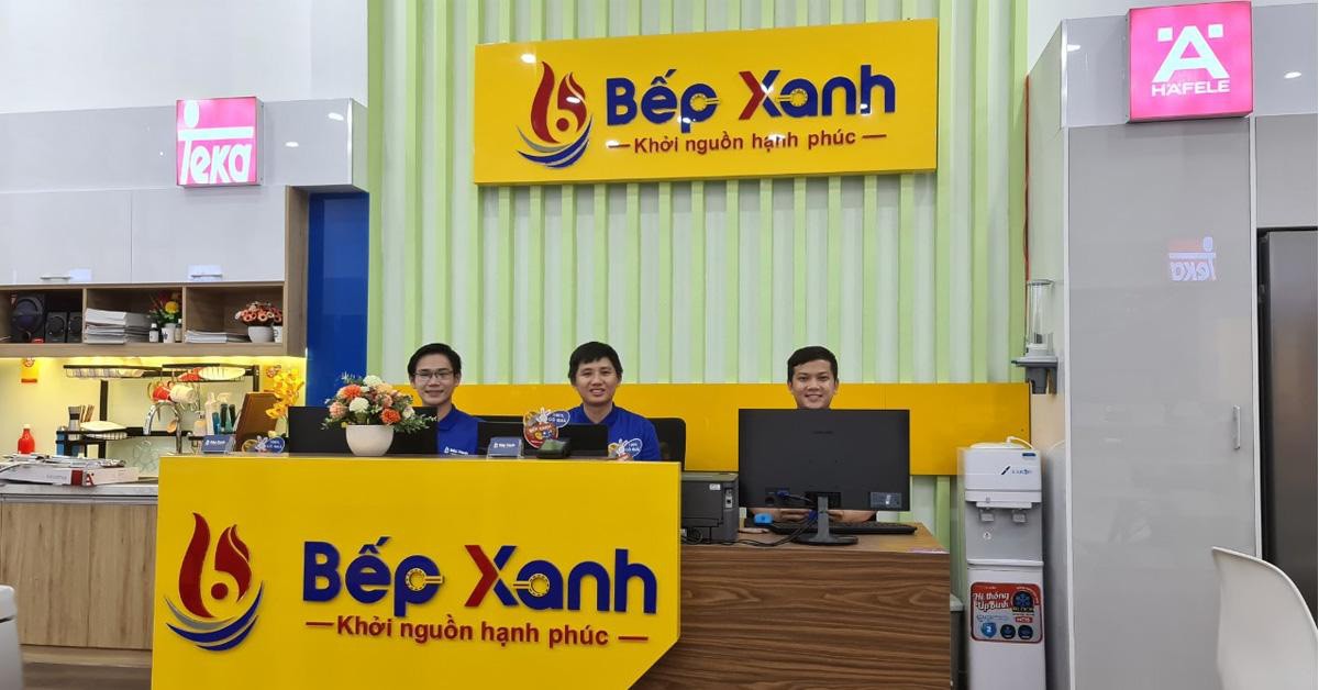 Khám phá không gian bếp sang trọng tại showroom Bếp Xanh Quận 7