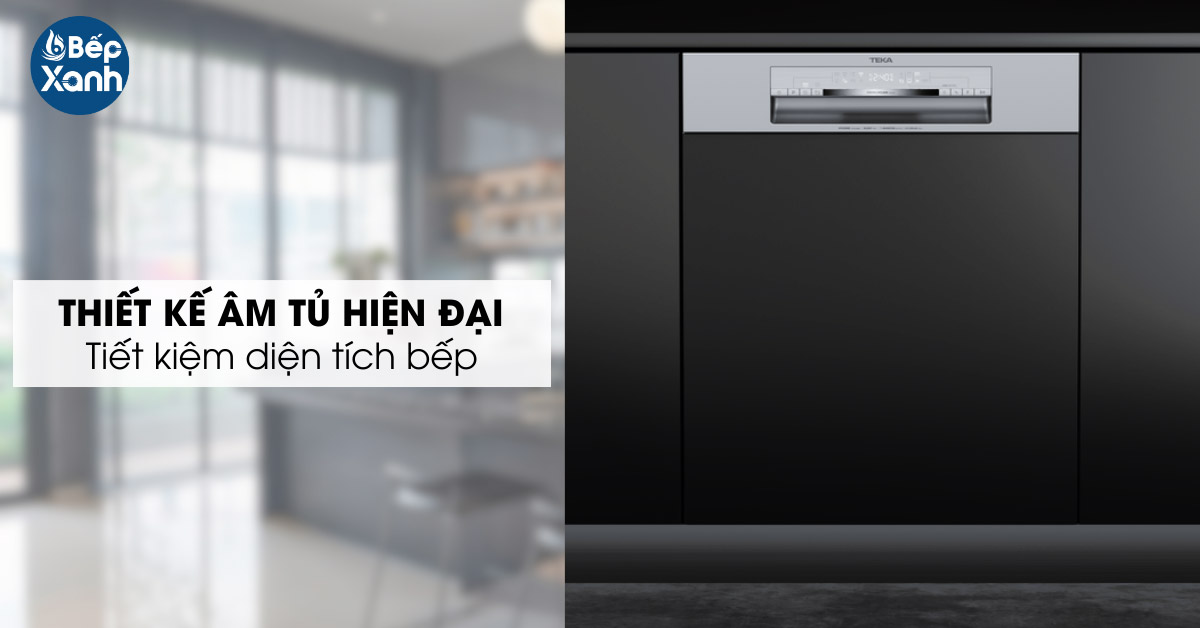 Thiết kế lắp âm tủ hiện đại