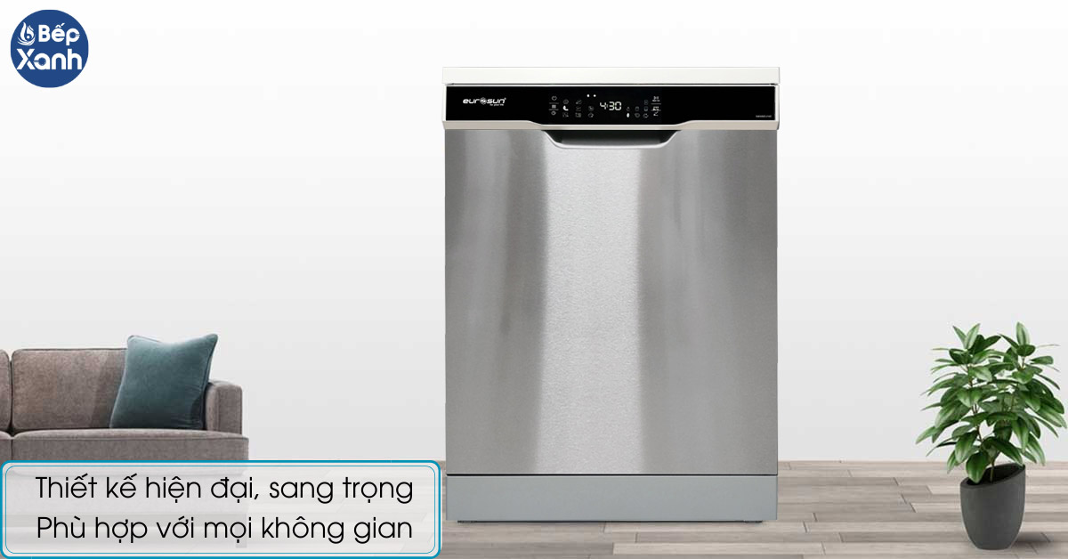 Máy rửa bát Eurosun SMS80EU16E thiết kế sang trọng