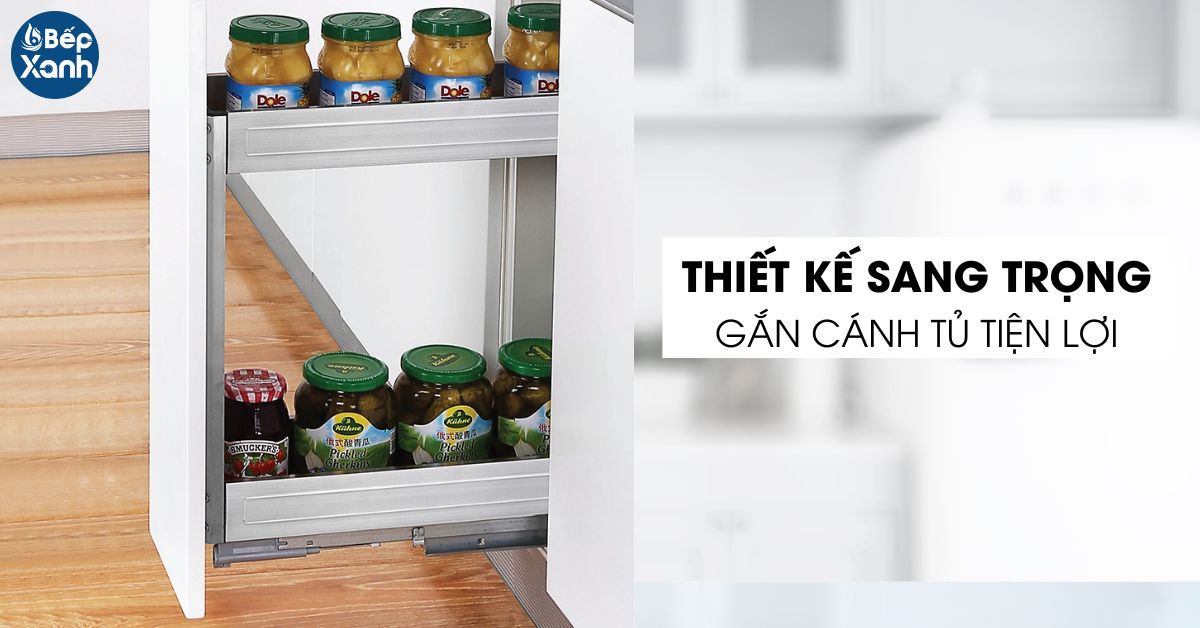 Kệ đựng gia vị inox hộp tủ 400 Grob GH-40B thiết kế sang trọng Kệ đựng gia vị inox hộp tủ 400 Grob GH-40B thiết kế sang trọng
