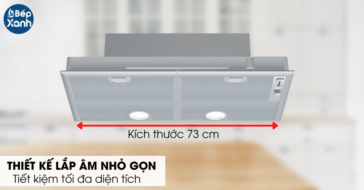 Kiểu dáng nhỏ gọn tối ưu không gian