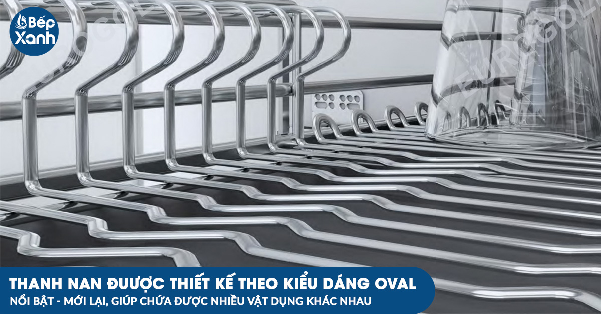 Các thanh nan của EPV6070 được thiết kế theo kiểu dáng oval