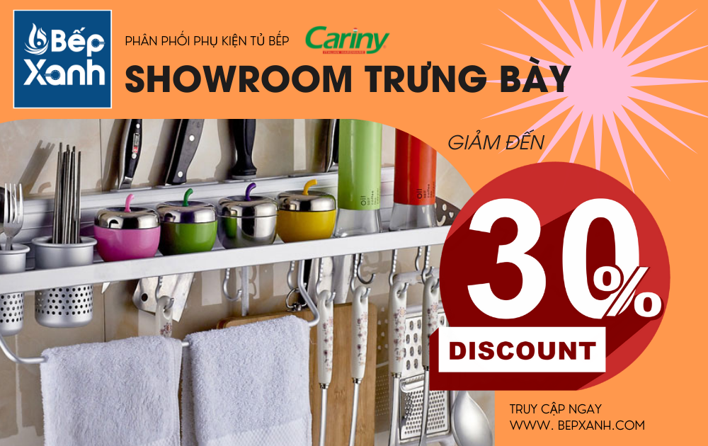 Thương hiệu phụ kiện tủ bếp Cariny
