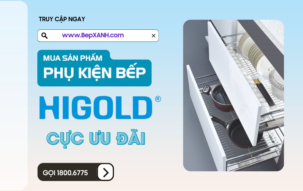 Thương hiệu phụ kiện tủ bếp Higold