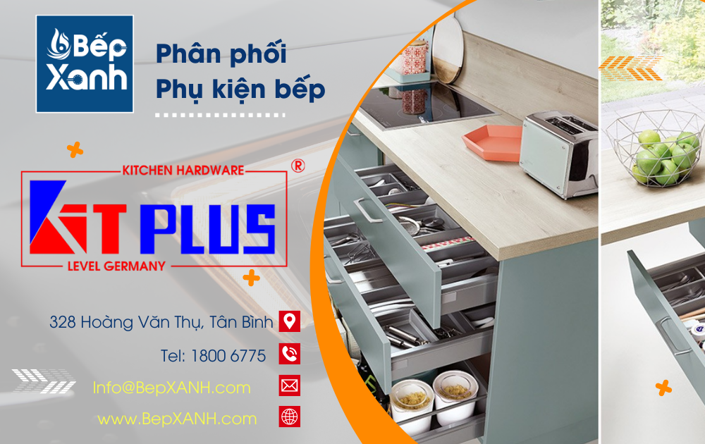 Thương hiệu phụ kiện tủ bếp Kitplus