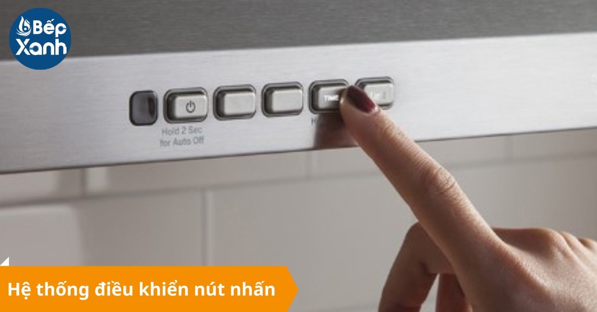 Điều khiển các nút nhấn dễ dàng và nhanh chóng