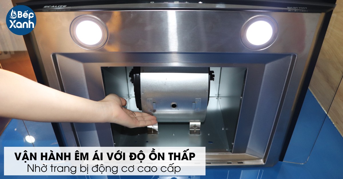 Động cơ tuabin vận hành mạnh mẽ, êm ái