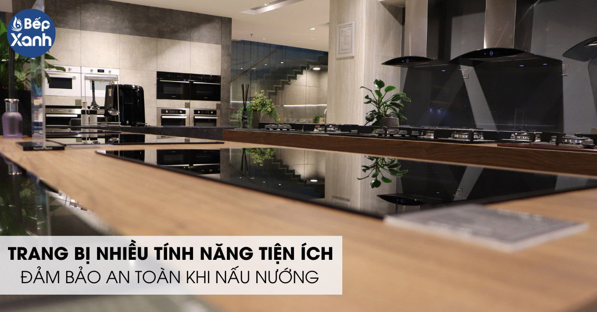 Bếp từ 2 vùng nấu Bosch trang bị nhiều tính năng nổi bật