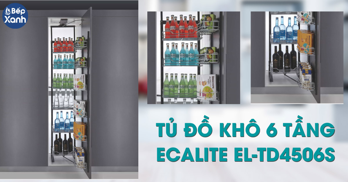 tủ đựng đồ khô Ecalite EL-TD4506S 