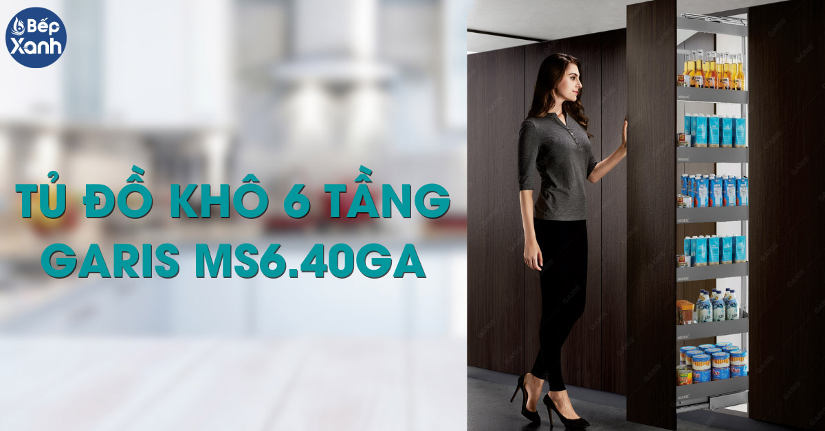 Tủ đồ khô 6 tầng Garis MS6.40GA