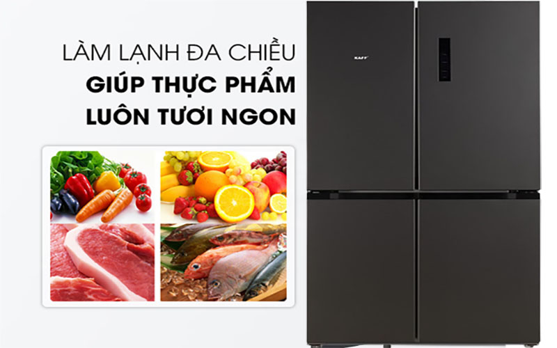 Công nghệ làm lạnh của Tủ lạnh Side By Side Kaff KF-BCD446W