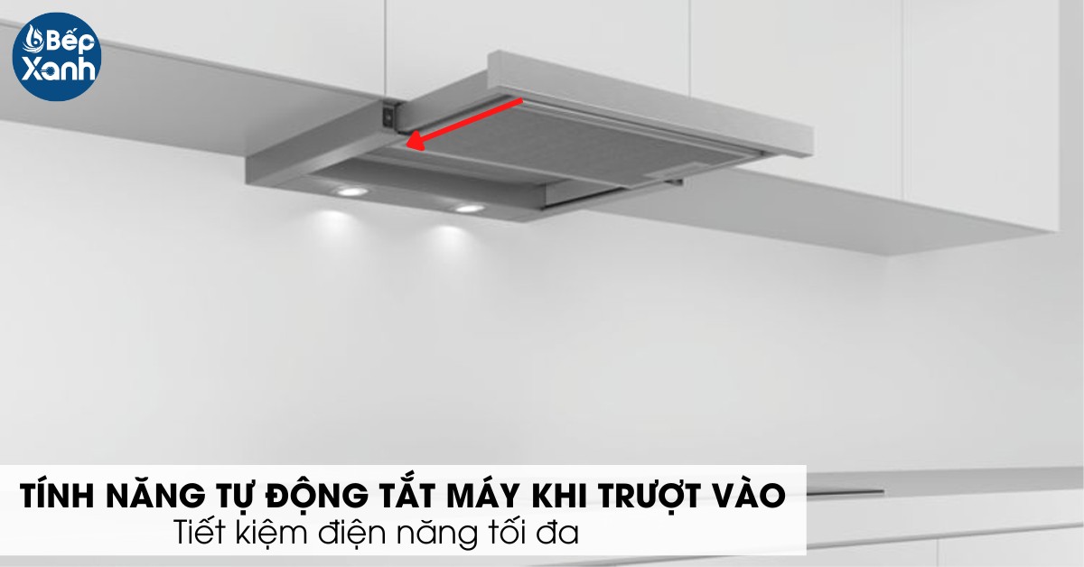 Máy hút mùi Bosch trang bị nhiều tính năng hiện đại
