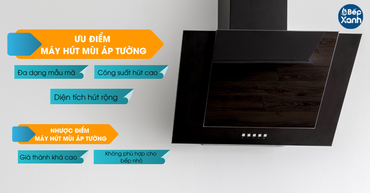 Ưu và nhược điểm của máy hút áp tường