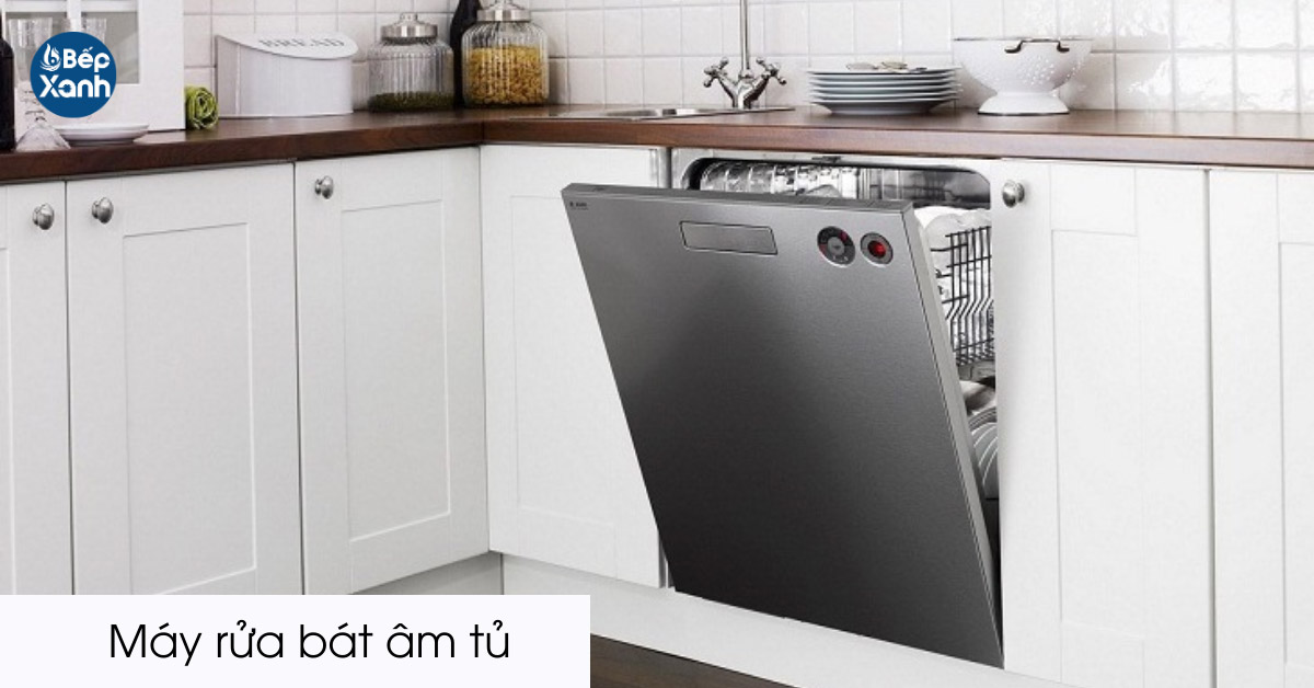 Lắp đặt máy rửa bát âm tủ