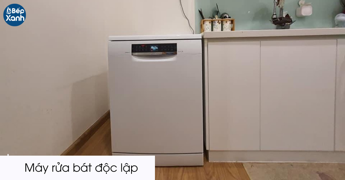 Lắp đặt máy rửa bát độc lập